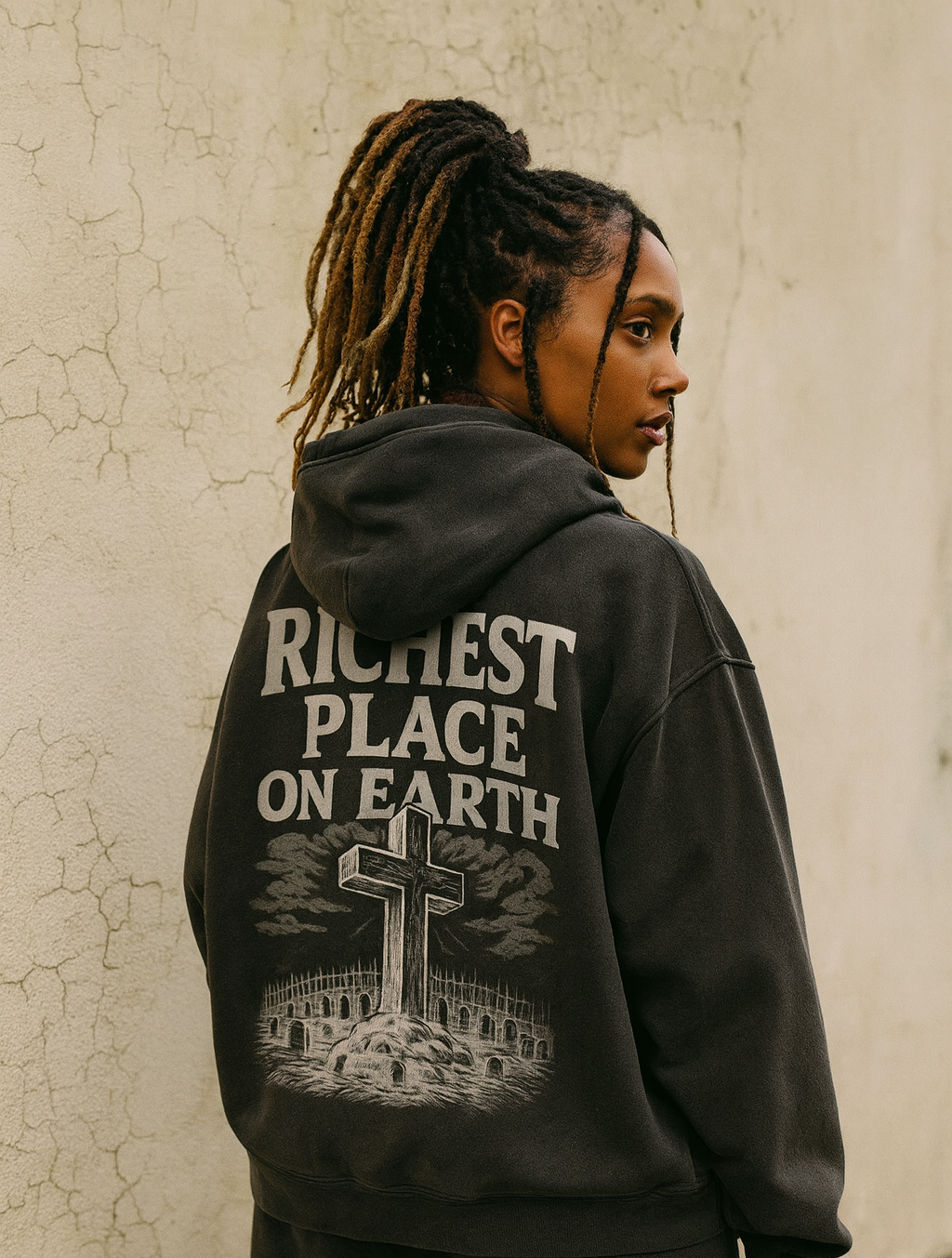 Unrealized Potential: Heavyweight Washed Boxy Hoodie