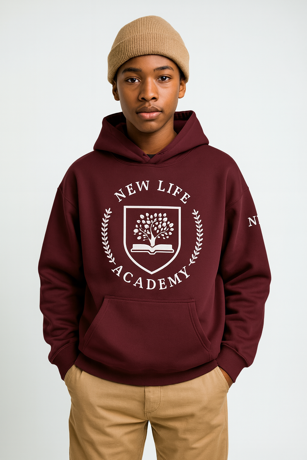NLA Adult Fleece Pullover Hoodie