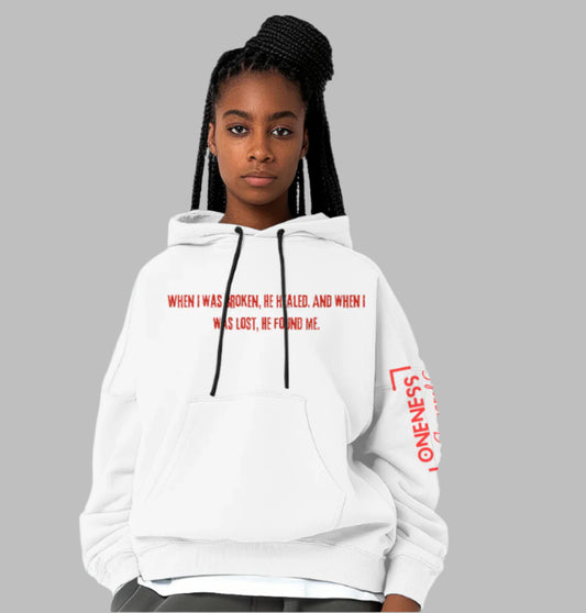 I Love Jesus/ Oversize Boxy Hoodie