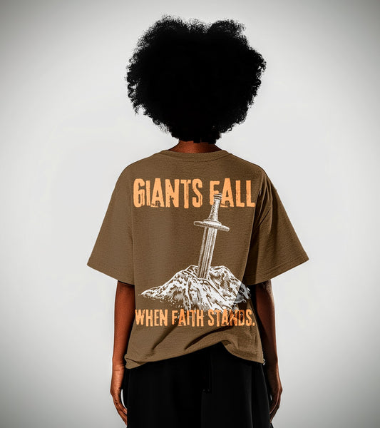 Stand. Believe. Conquer/ Loose T-shirt