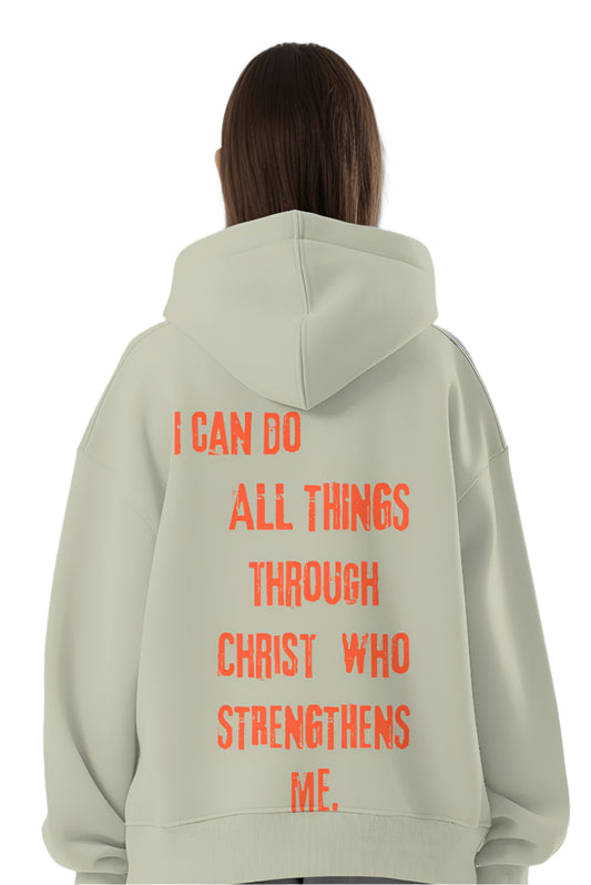 PHIL 4:13/ Oversize Boxy hoodie