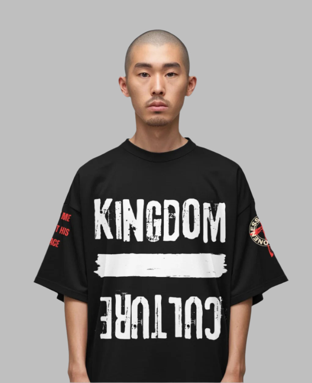 Kingdom over Culture/ Loose Boxy T-shirt