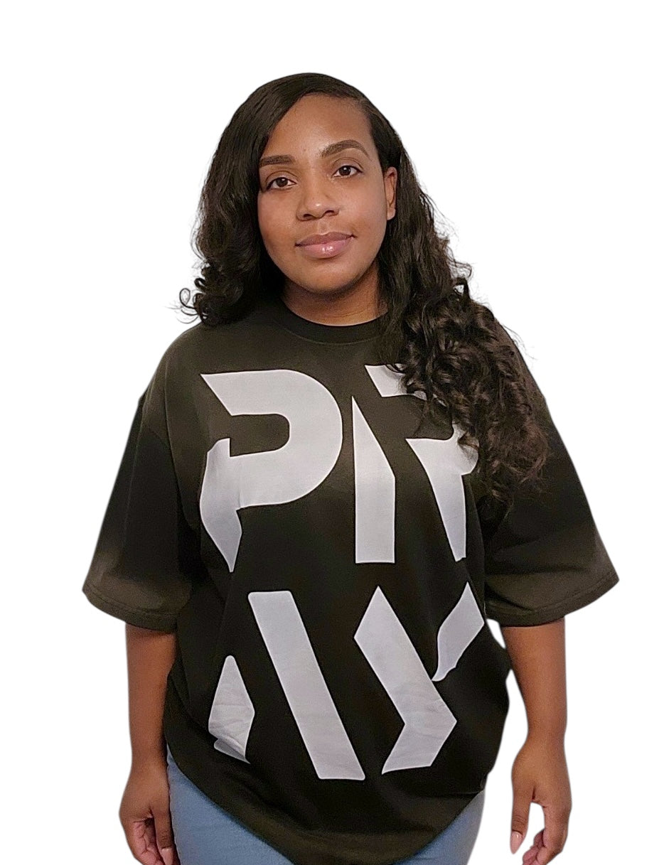 PRAY Washed Gradient tee